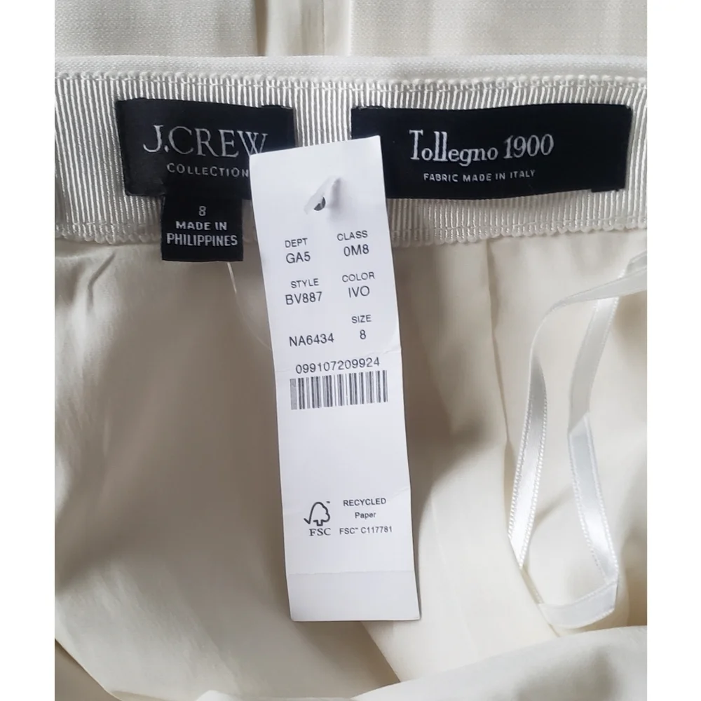 J.Crew Collection tuxedo maxi skirt in wool